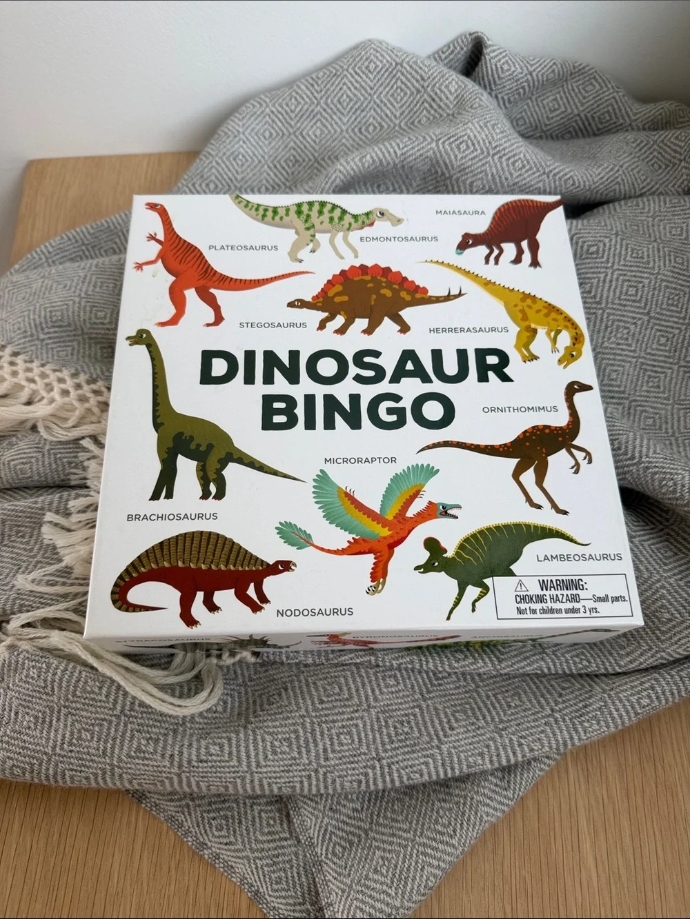 Dinosaur Bingo Kids Toy - Colorful Dino Game
